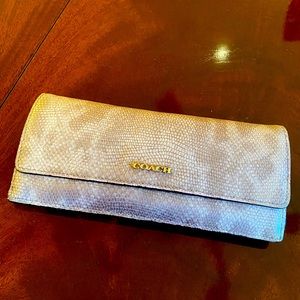 COACH | Faux-Snake Skin Wallet | “Like-New” Condition
